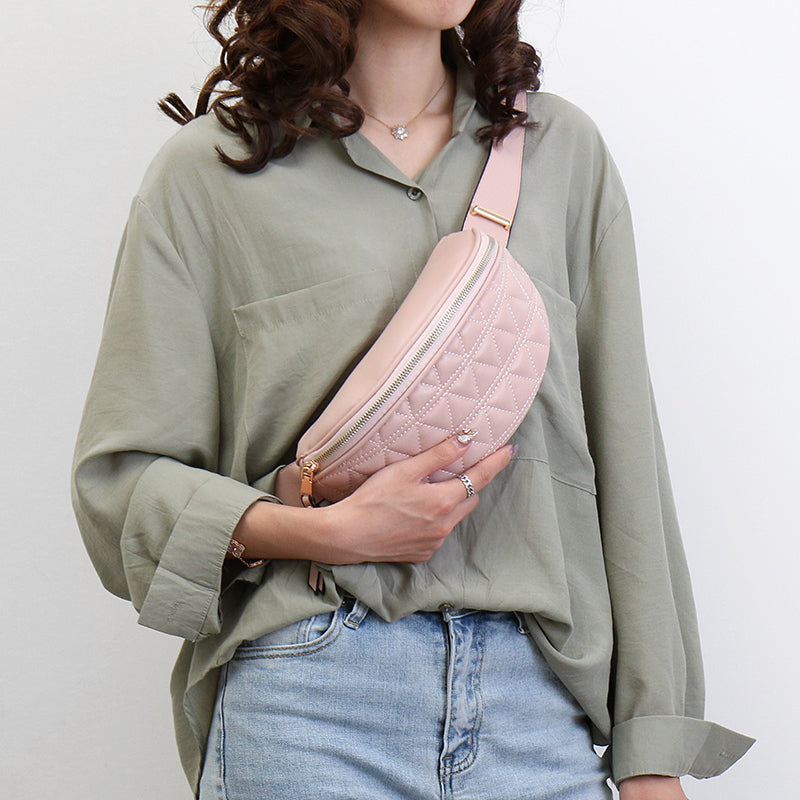 Quilted Belt Bag Crossbody for Everyday Essentials