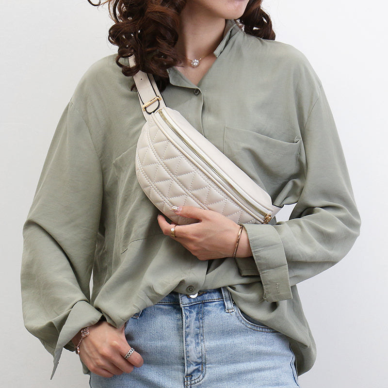 Quilted Belt Bag Crossbody for Everyday Essentials