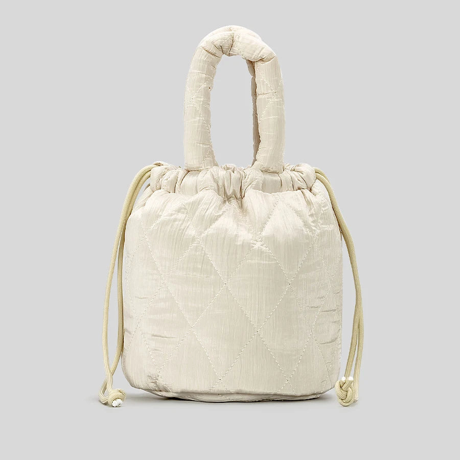 Quilted Puffer Crossbody Bag