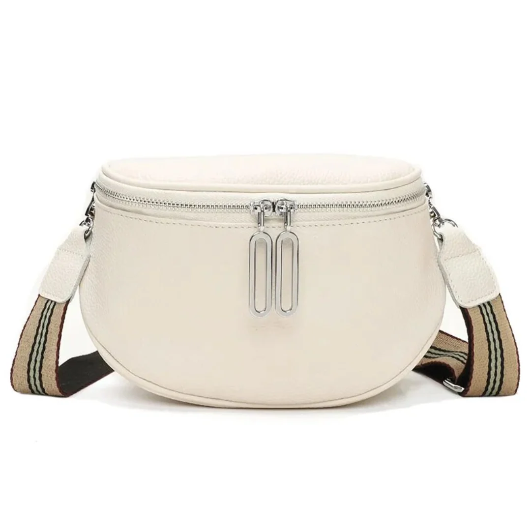 Compact Leather Saddle Bag for Everyday Essentials