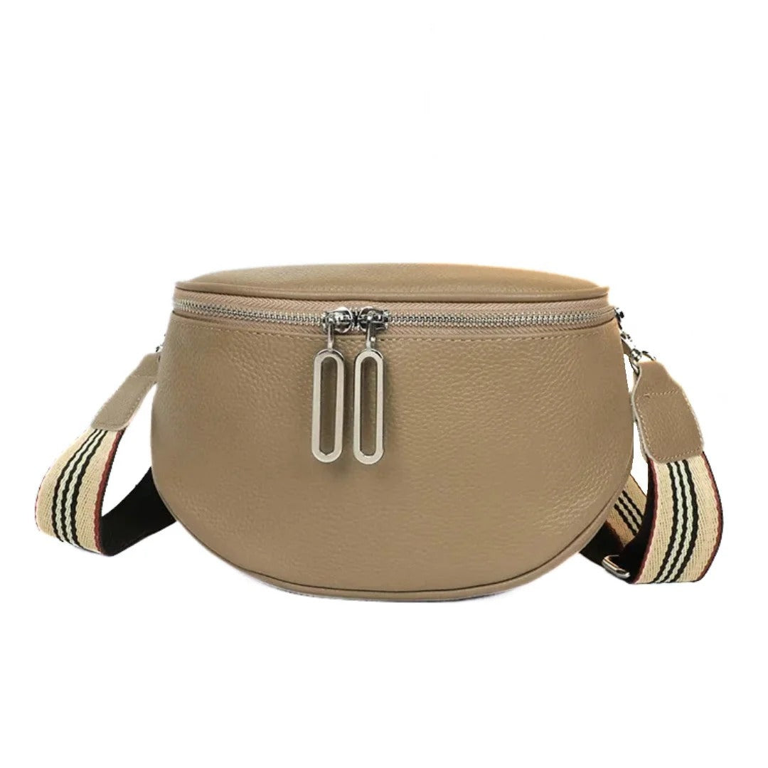 Compact Leather Saddle Bag for Everyday Essentials