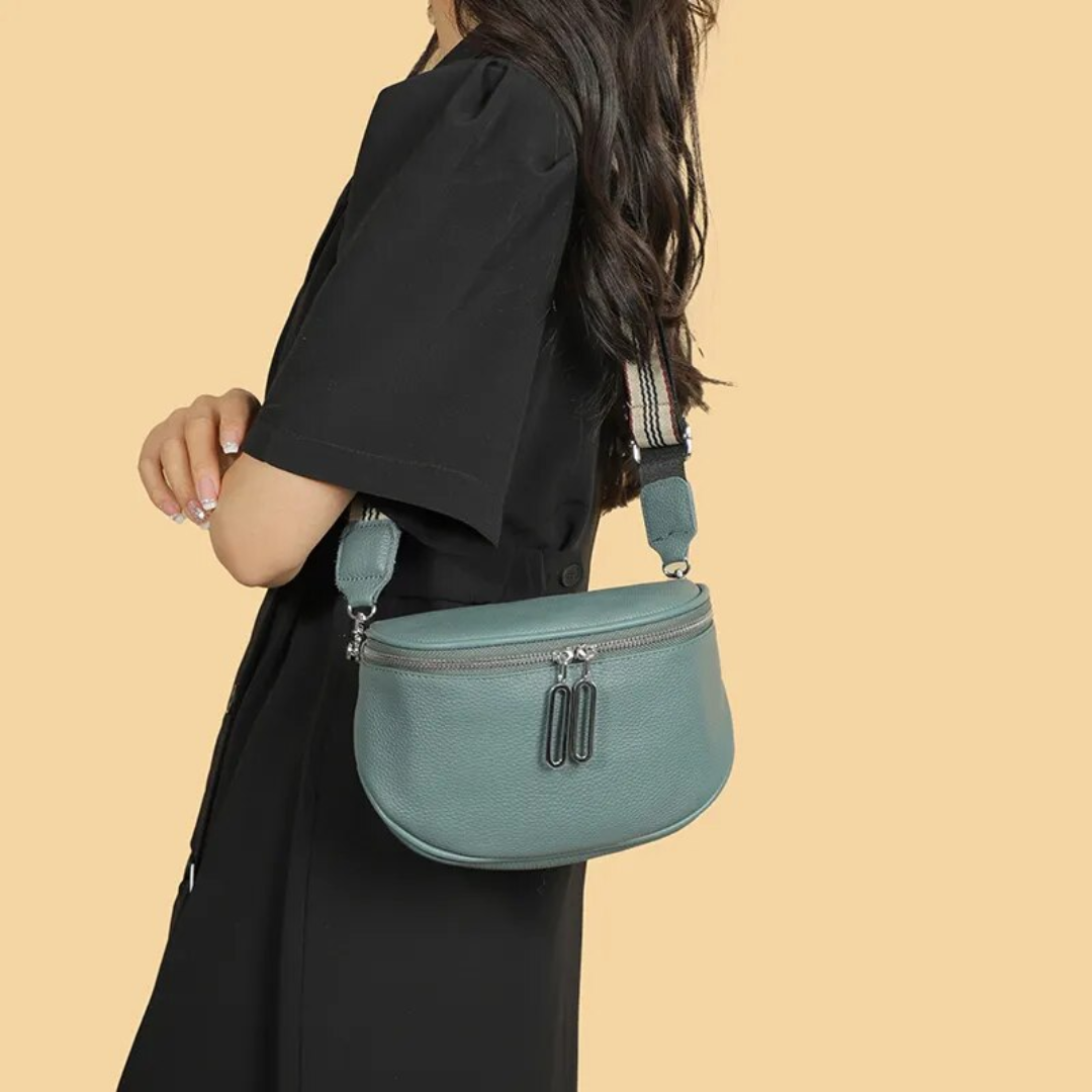 Compact Leather Saddle Bag for Everyday Essentials