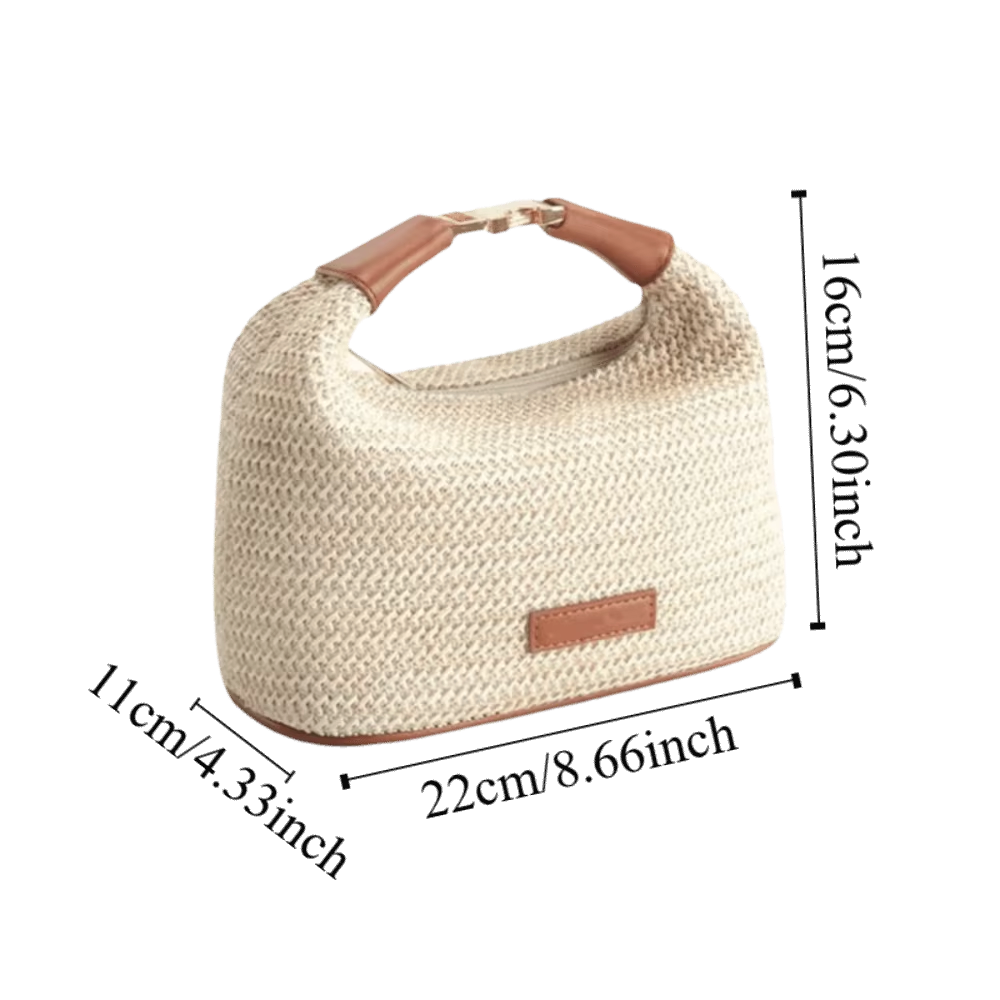 Woven Hobo Shoulder Bag