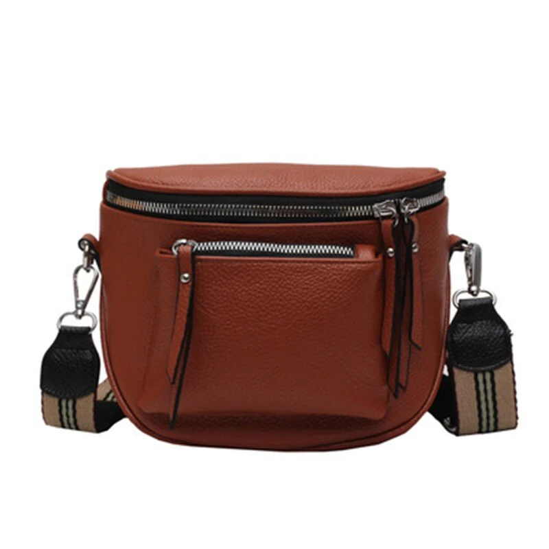 Leather Crossbody Bag for Everyday Work and Weekend Wear