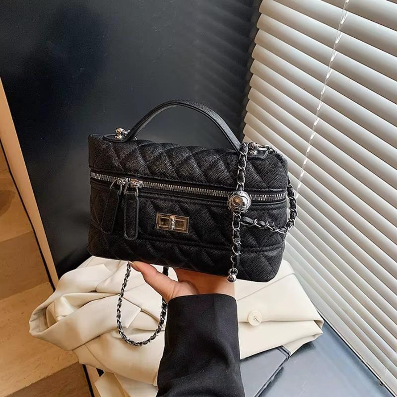 Mini Quilted Vanity Bag