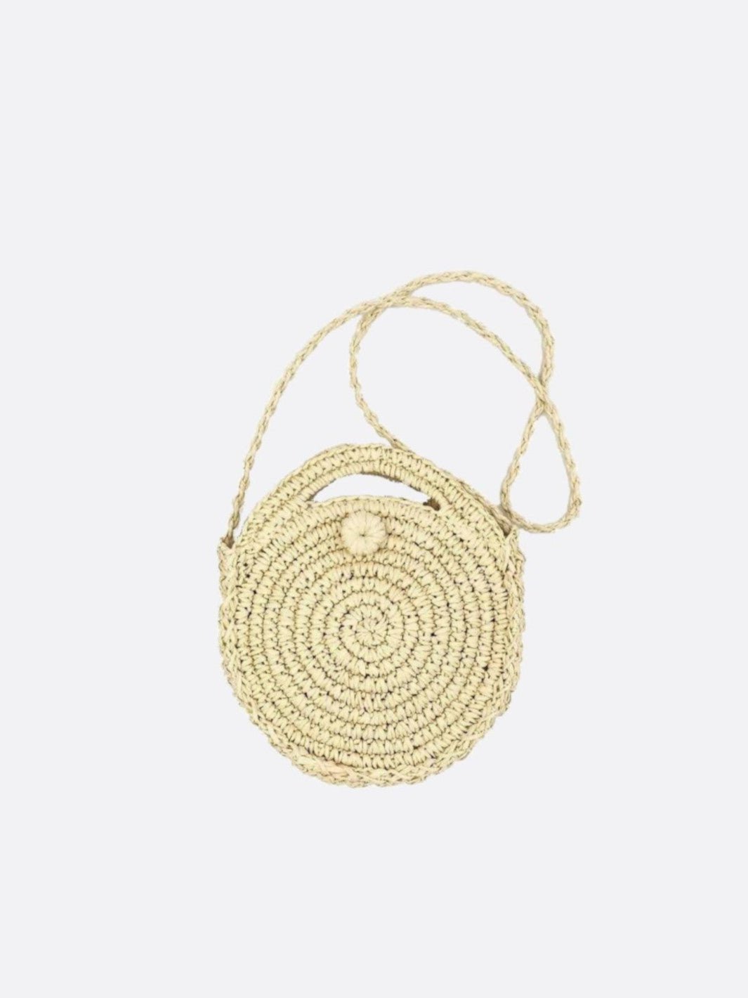 Bohemian Straw Crossbody Bag for Women