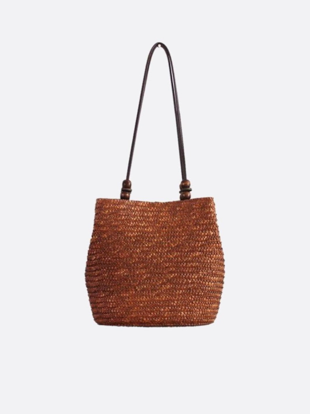 Woven Straw Shoulder Bag Tote Handbag