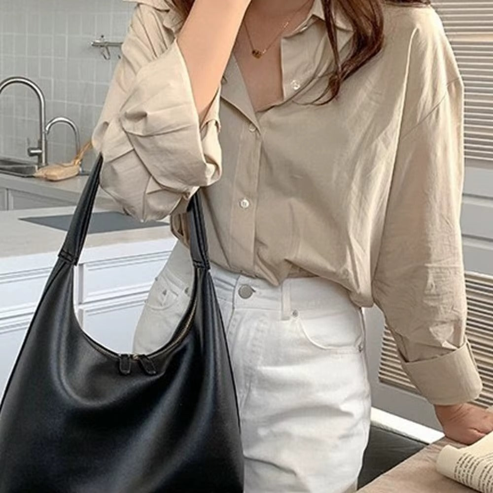 Minimalist Hobo Shoulder Bag