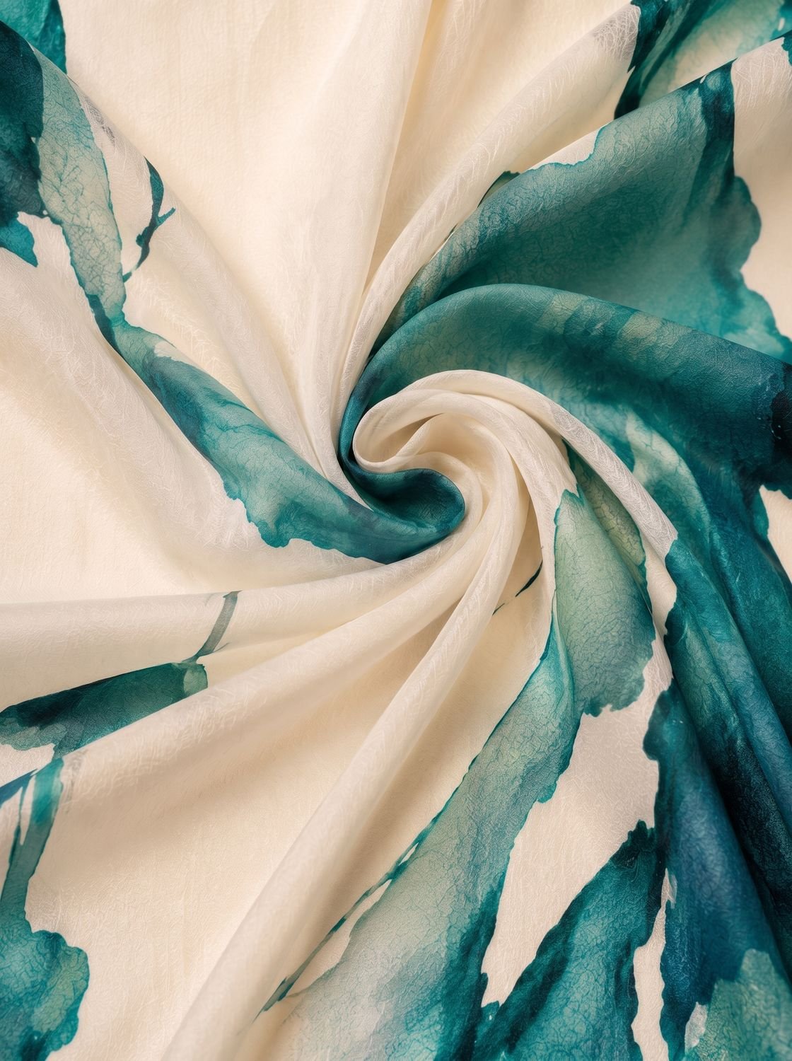 Boho watercolor print dress with a flowing maxi-length silhouette