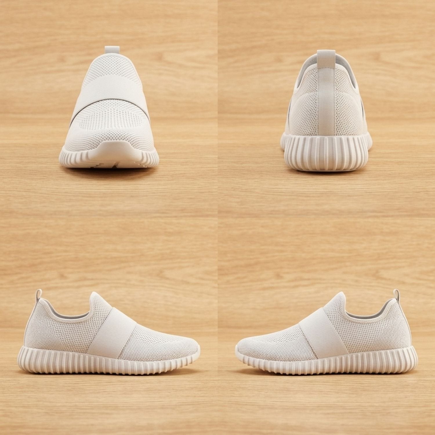Side profile of a comfortable women's walking sneaker