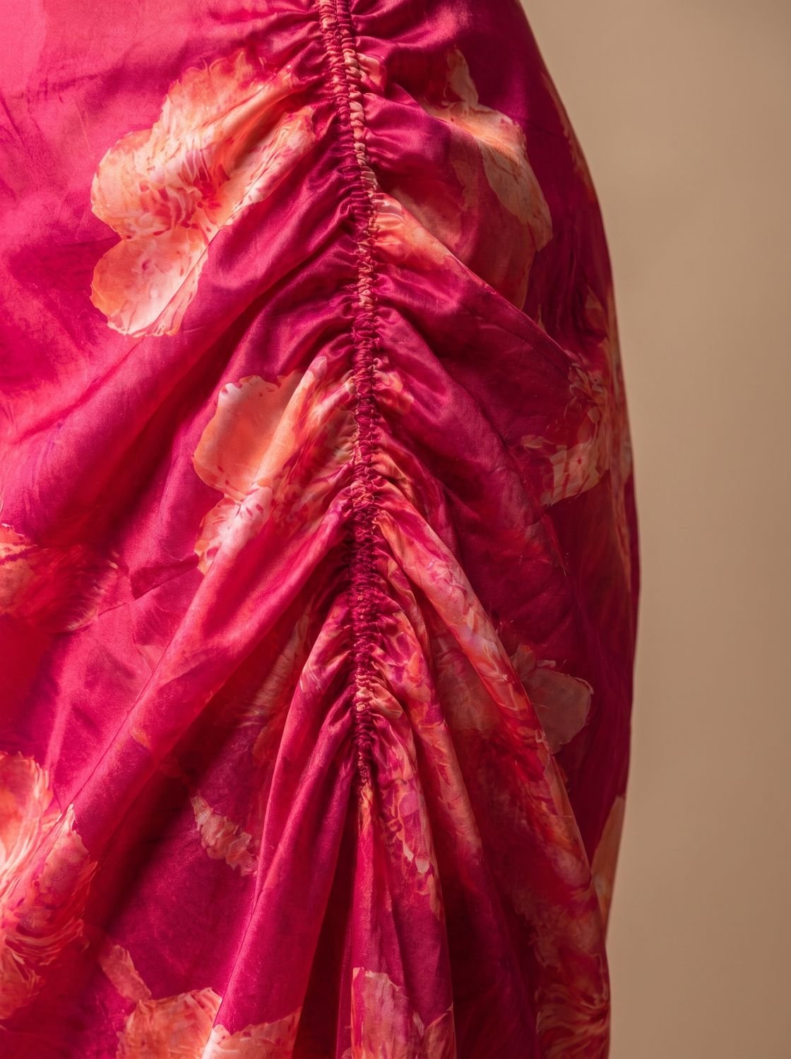 Women's occasion midi dress styled for an elegant evening look
