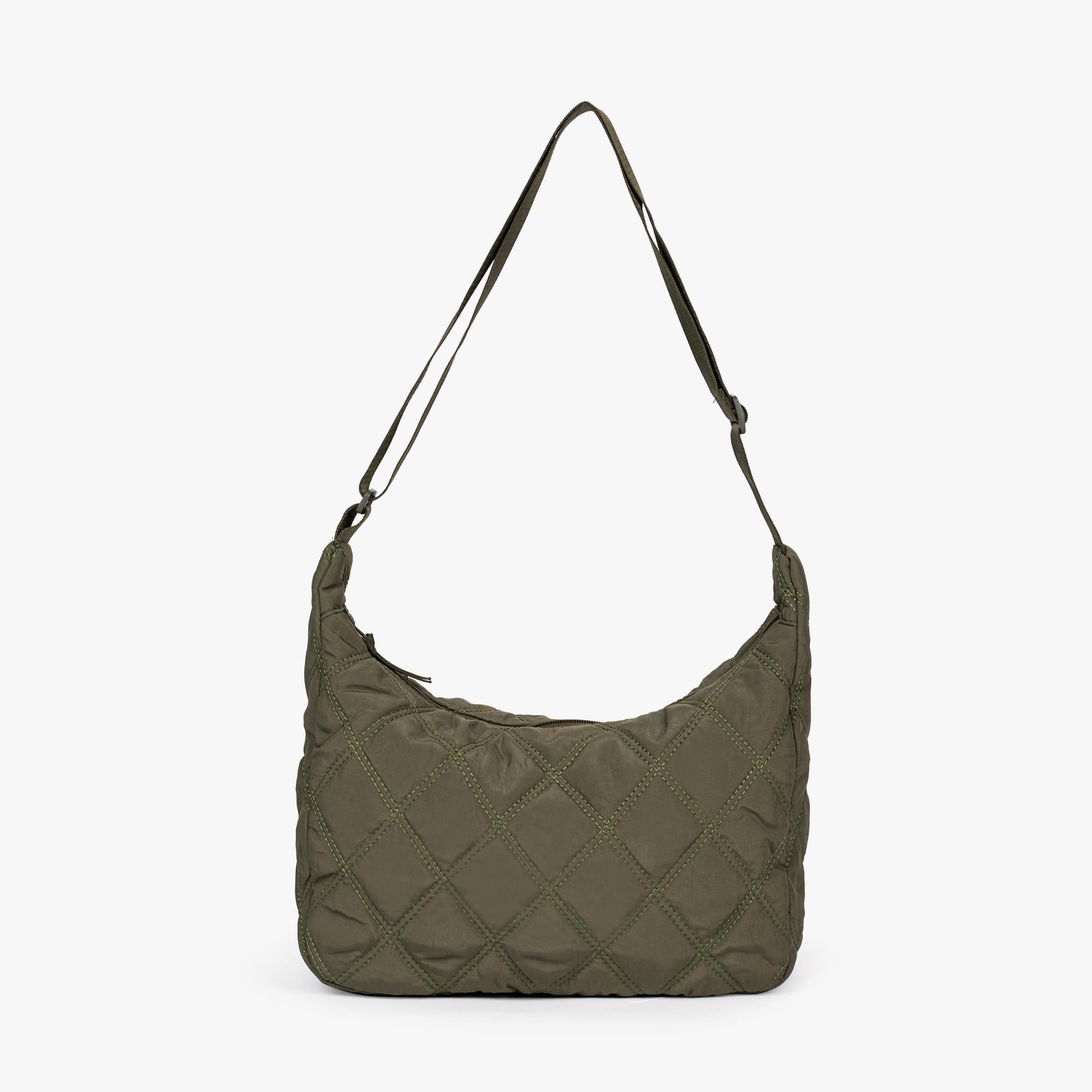 Quilted Carry-All Bag, Olive - OhmFit Activewear