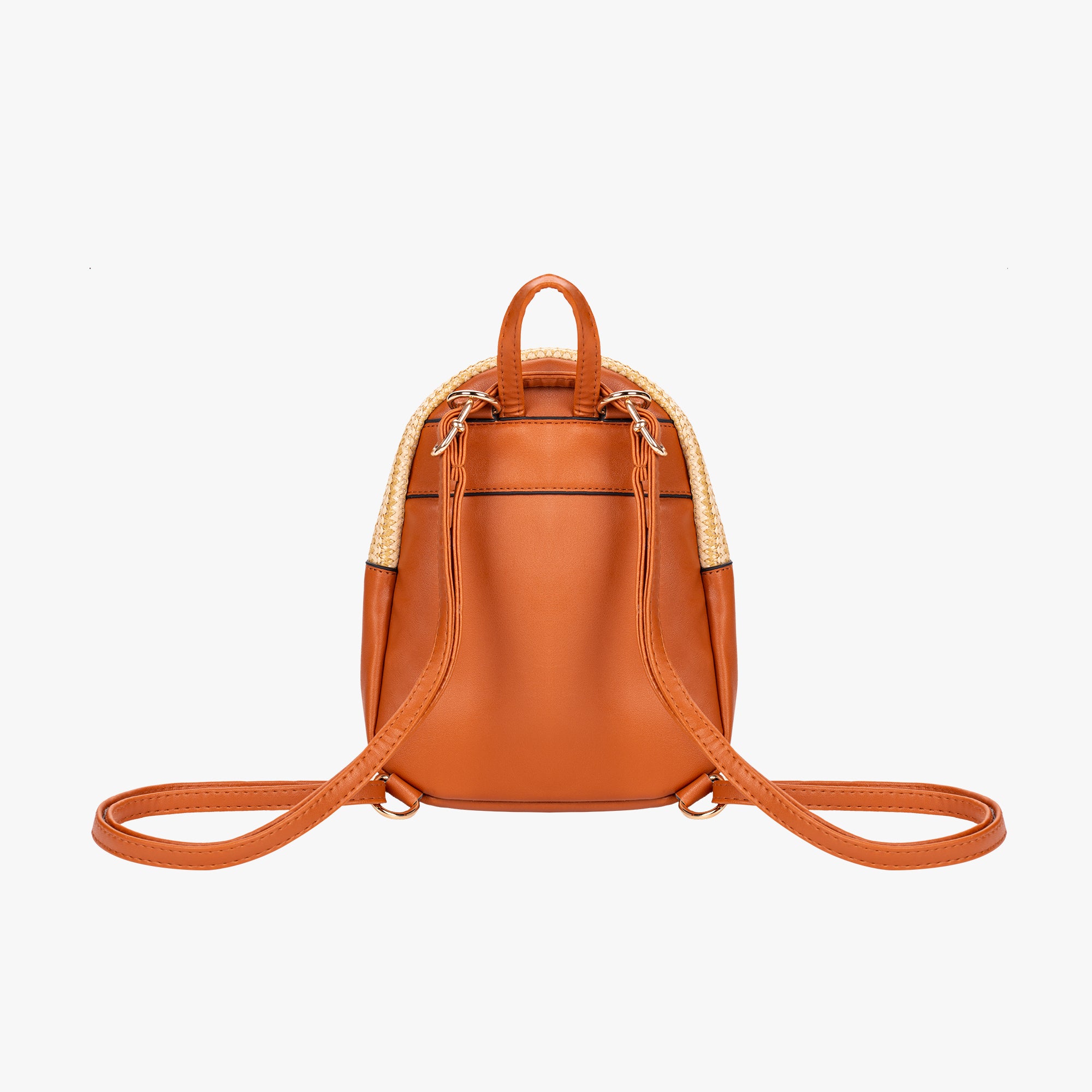 Olives Mini Straw Backpack