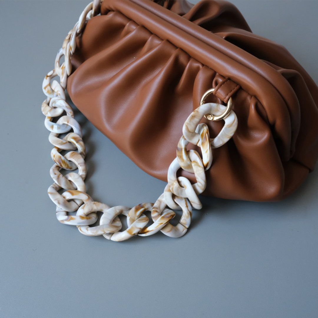 Acrylic Marble Chain Strap