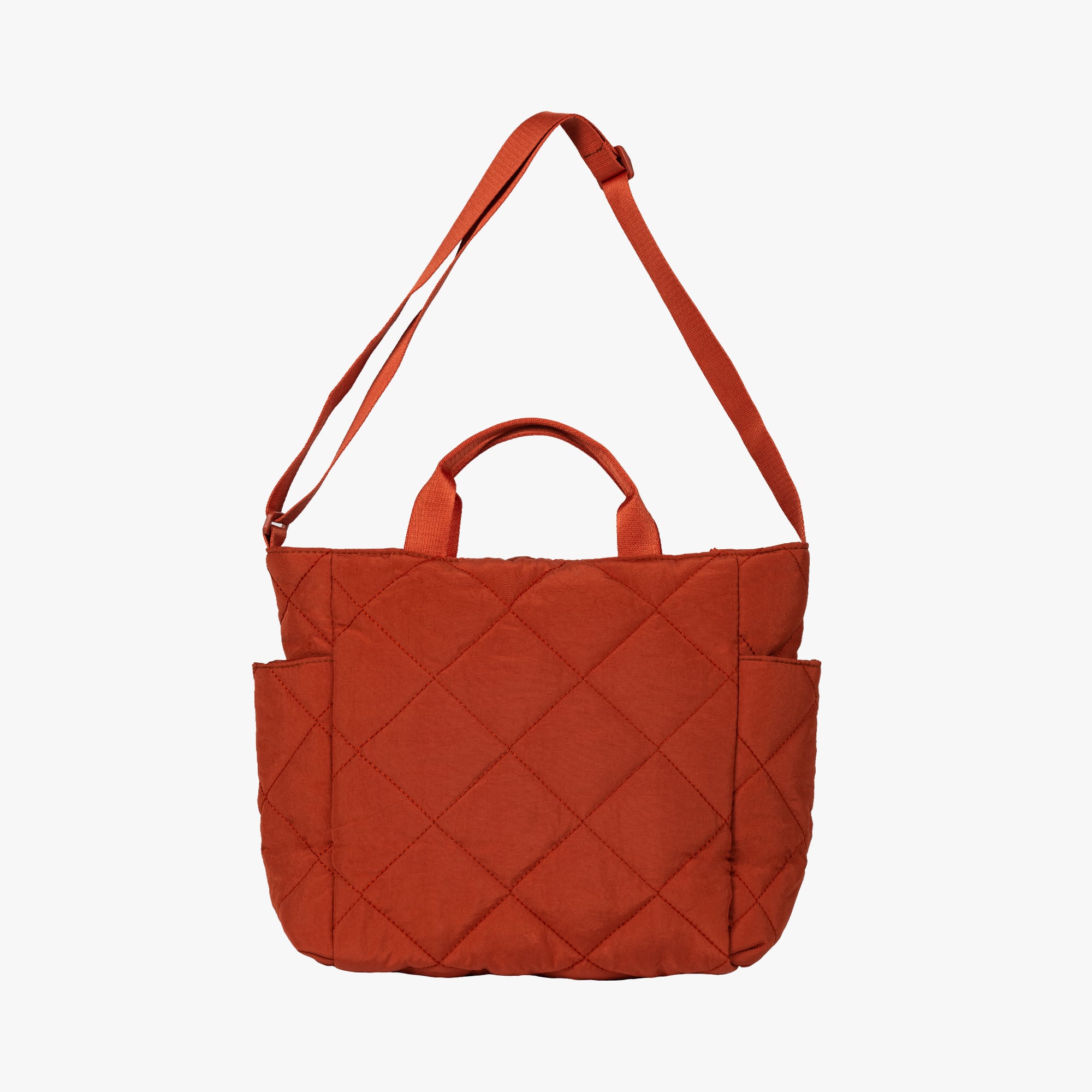 Olives Quilted Puffer Tote