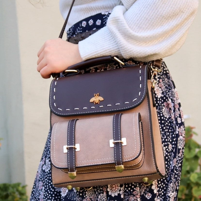 Mini Convertible Backpack Purse Fashion Two way Shoulder Bag - Temu Mexico